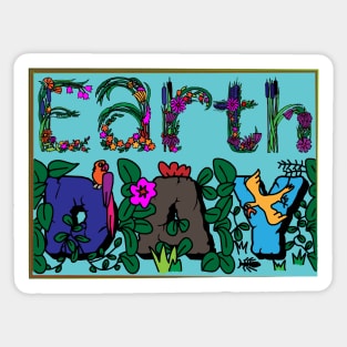 National Earth Day Sticker